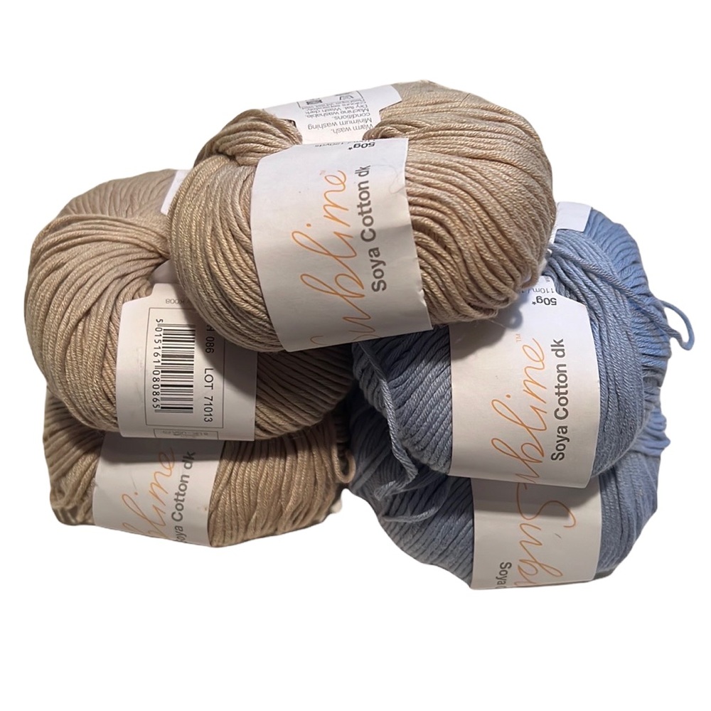 Sublime Soya Cotton DK yarn